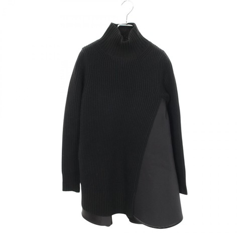 Robe sacai tricot col haut - sacai,