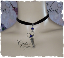 Collier Ras Du Cou Velours