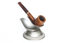 Repose-pipes 2 pipes en étain