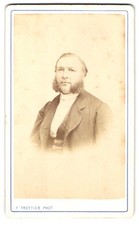 Photo F. Trottier, Clermont-Ferrand, Place Delille 12, Porträt eines Herrn avec 