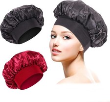Lot de 2 bonnets de nuit en