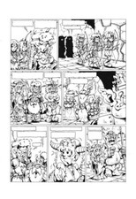 Planche BD Originale - Le