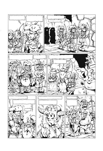 Planche originale le - -,