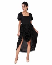 Robe médiévale Renaissance bohème haute basse femme ThePirateDressing (C1654)