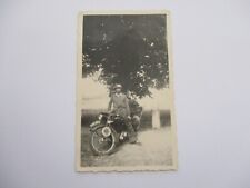 ANCIENNE PHOTOGRAPHIE VEHICULES DE COLLECTION MOTO CLUB ROUSSILLON