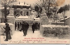 S19922 cpa 88 Semaine d' Hiver des Vosges - Chalet en neige ..