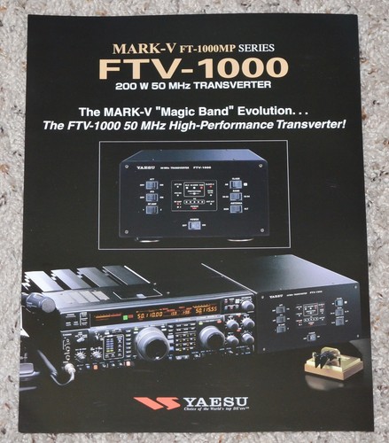 Brochure yaesu ftv 1000 - brochure:,