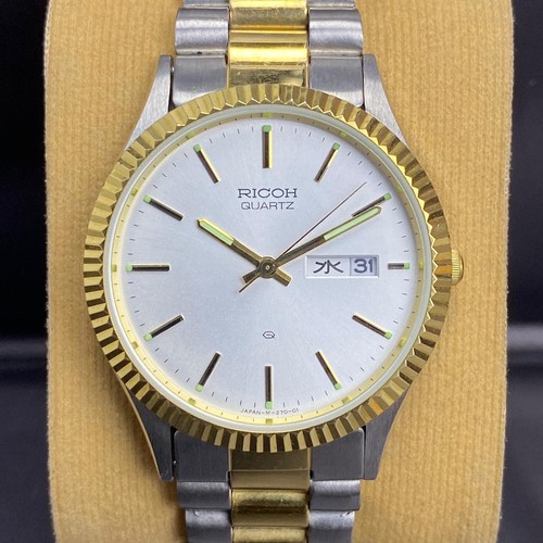 Rare montre homme - ricoh, quartz