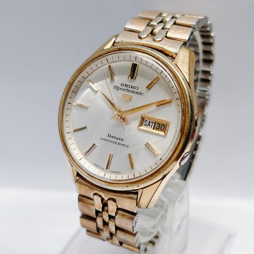 Seiko sportsmatic deluxe - seiko, 5