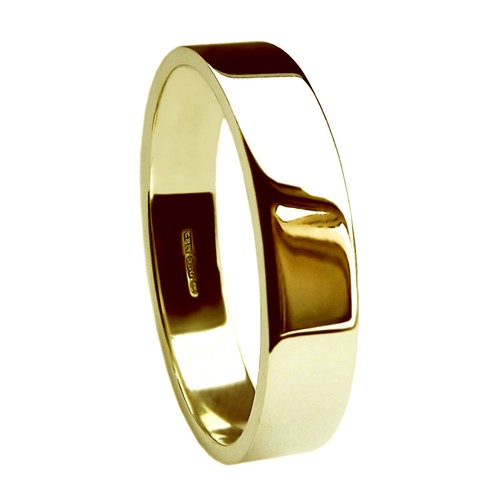 6mm 9ct jaune mariage - or,