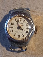 Montre dame mécanique Vintage LOYALTY. Ancre 17 rubis (Fonctionne)