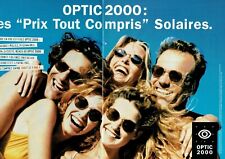 publicité Advertising 0421 1994  Optic 2000  lunettes solaires  "Tout compris 2p