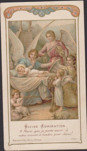 Belle image pieuse holy card - image,