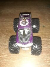 Hot Wheels Monster Jam Truck 1/64 Diecast Metal Base Wise guy Purple 2005 