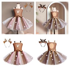 Robe Tutu Elk de Noël pour