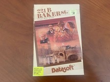 IBM / APPLE II 221 B BAKER STREET Datasoft