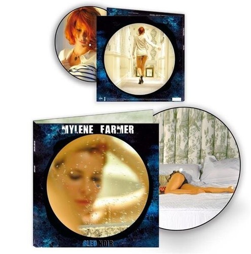 Mylene farmer bleu - bleu, noir