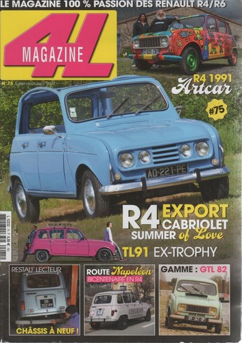 Magazine gtl 1982 - 4l, r4