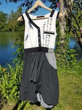 Robe S/M noire et blanche Lulu H