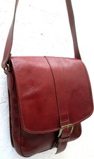 -GÉRARD HÉNON   sacoche   cuir  TBEG   bag vintage