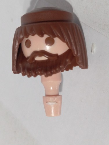 Playmobil tête perruque barbe - tÊte,