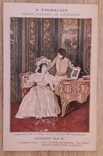 Carte-Chromos-Découpis- A PYGMALION- L'Aiglon (Acte II)