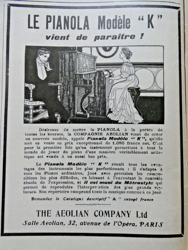 Publicité presse 1907 - presse,