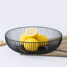  Corbeille De Fruit Panier Metallique Bol À Fruits Décoratif En Métal