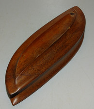 -BOITE BOIS EN FORME DE COSSE