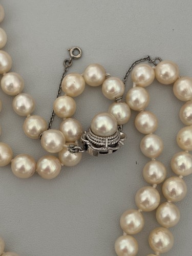 7606 collier sautoir perles - collier,