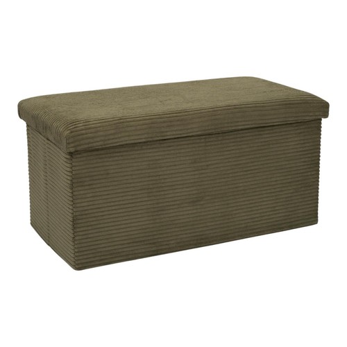 Banc coffre pliable côtelé - coffre,