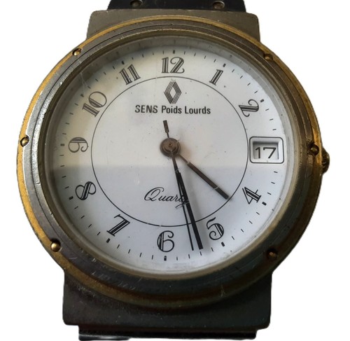 Montre acier doré à - en, et