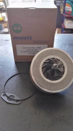 Turbo turbina melett - melett, audi