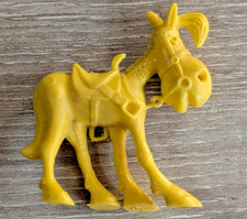 Roche aux Fées 1978  Lucky Luke figurine monochrome Jaune Jolly Jumper Dargaud