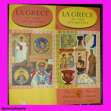 PB102 - GUIDE LA GRECE ET SES ANTIQUITES 1953