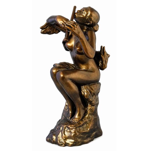 Joueuse flûte camille - joueuse, de