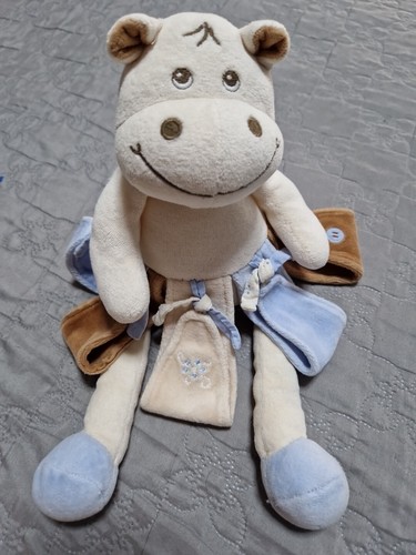 Doudou peluche hippopotame - peluche,