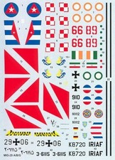 Hi Decal 1/72 MiG-29 MiG-29A