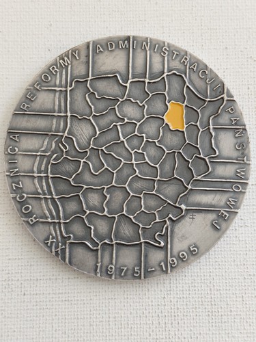 Médaille pologne 1975 1995 - médaille,