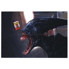 PROMETHEUS English Concept Art N2 9x12 - 2012 - Alien, Ridley Scott, Michael Fas