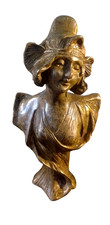 JOLI PETIT BUSTE EN BRONZE DE