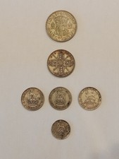 Lot Monnaies En Argent