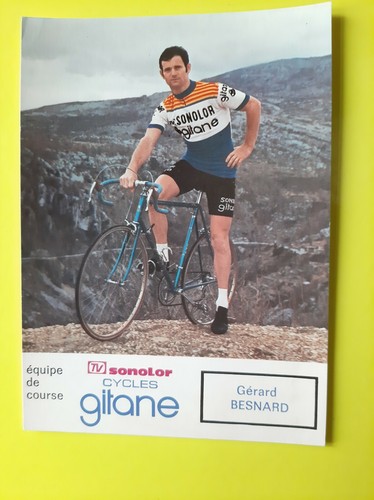 Cyclisme carte cycliste gerard - cyclisme,
