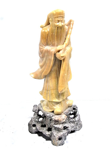Ancienne satuette vieux sage - satuette,