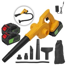 Souffleur de Jardin Sans Fil Haute Puissance. 2 Batteries. 