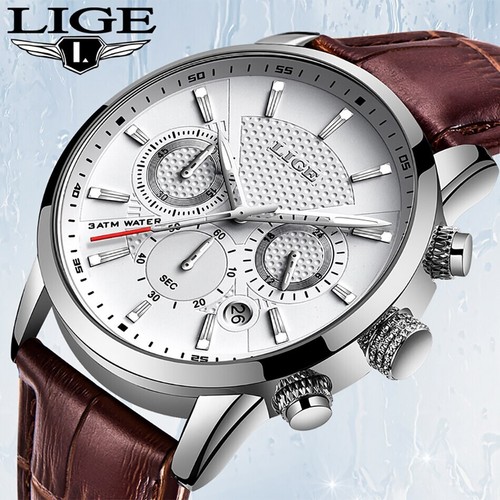 Montre quartz cuir - montre, en