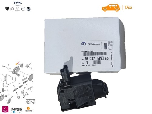 Serrure actionneur trappe - de,