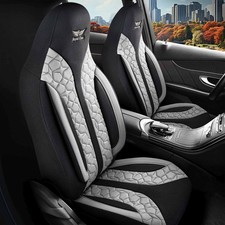 Car Seat Covers Convient pour Itineo Mobile Home Caravan Gris 1099P073