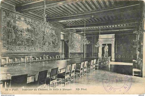 Carte postale pau - -,