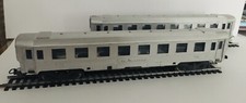 Lima - Vero Lot de 2 wagons inox - 2nd Classe